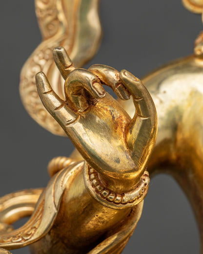 Guardian King Namtoshe Vaishravana Statue | Handcrafted in Nepal