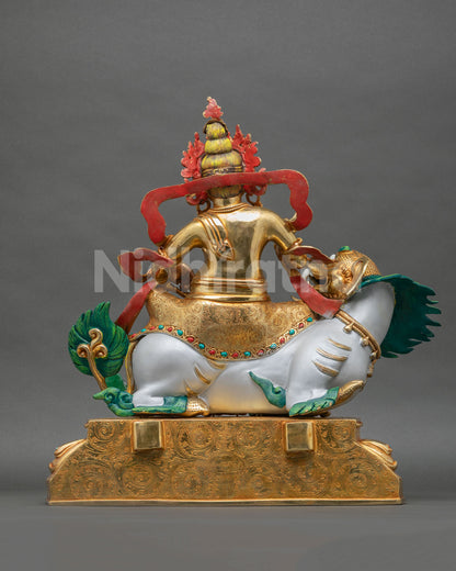 Guardian King Namtoshe Vaishravana Statue | Handcrafted in Nepal