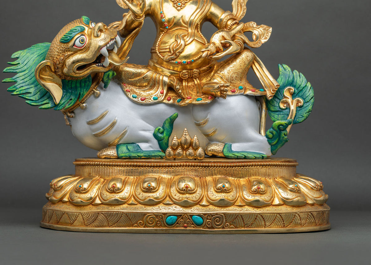 Guardian King Namtoshe Vaishravana Statue | Handcrafted in Nepal