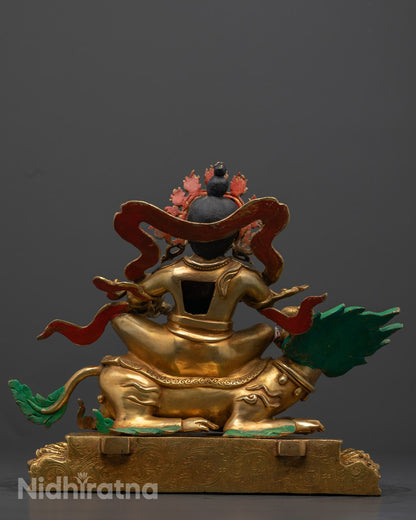 Handmade Norlha Namtoshe Statue | Vaishravana Deity
