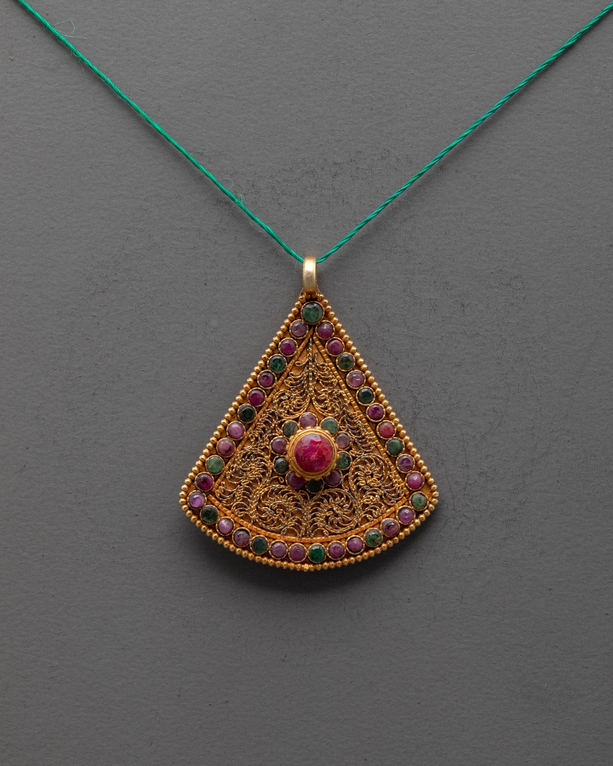 Nepalese Buddhist Locket | Artisan-Made Devotional Jewelry
