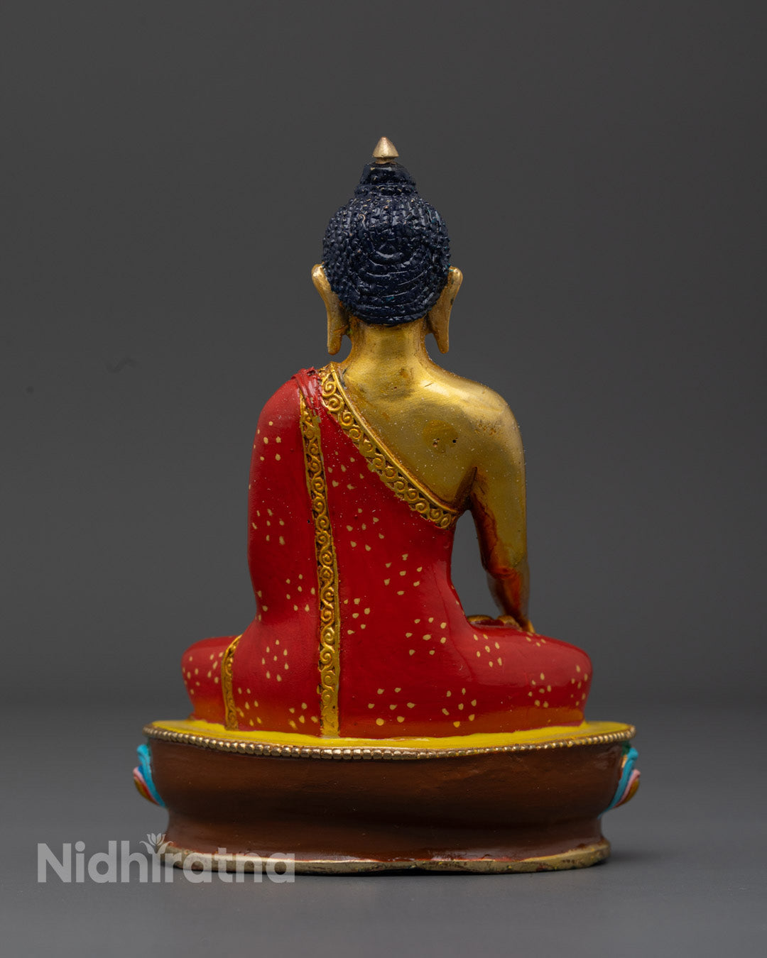 Nepalese Lost Wax Technique Buddha Statue for Meditation and Spiritual Decor