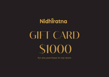 Nidhiratna Gift Card