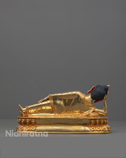 Nirvana Reclining Buddha Statue | Blessings of Peace