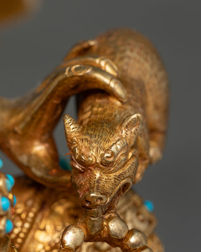 Vaishravana Namtoshe Statue | Royal Guardian King of Wealth & Dharma