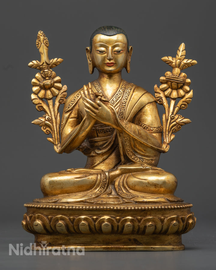 Tsongkhapa Set Statue | Himalayan Sacred Art