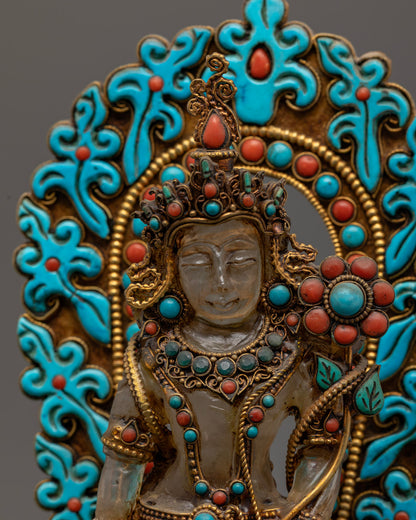 Avalokiteshvara Padmapani Statue | Stone Body