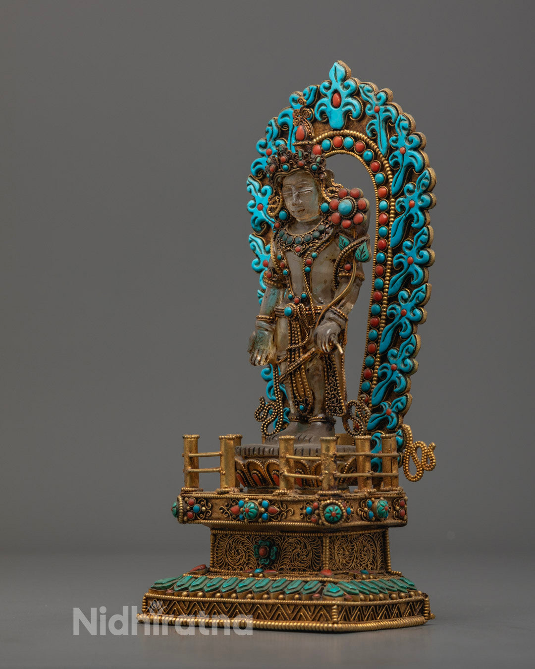 Avalokiteshvara Padmapani Statue | Stone Body