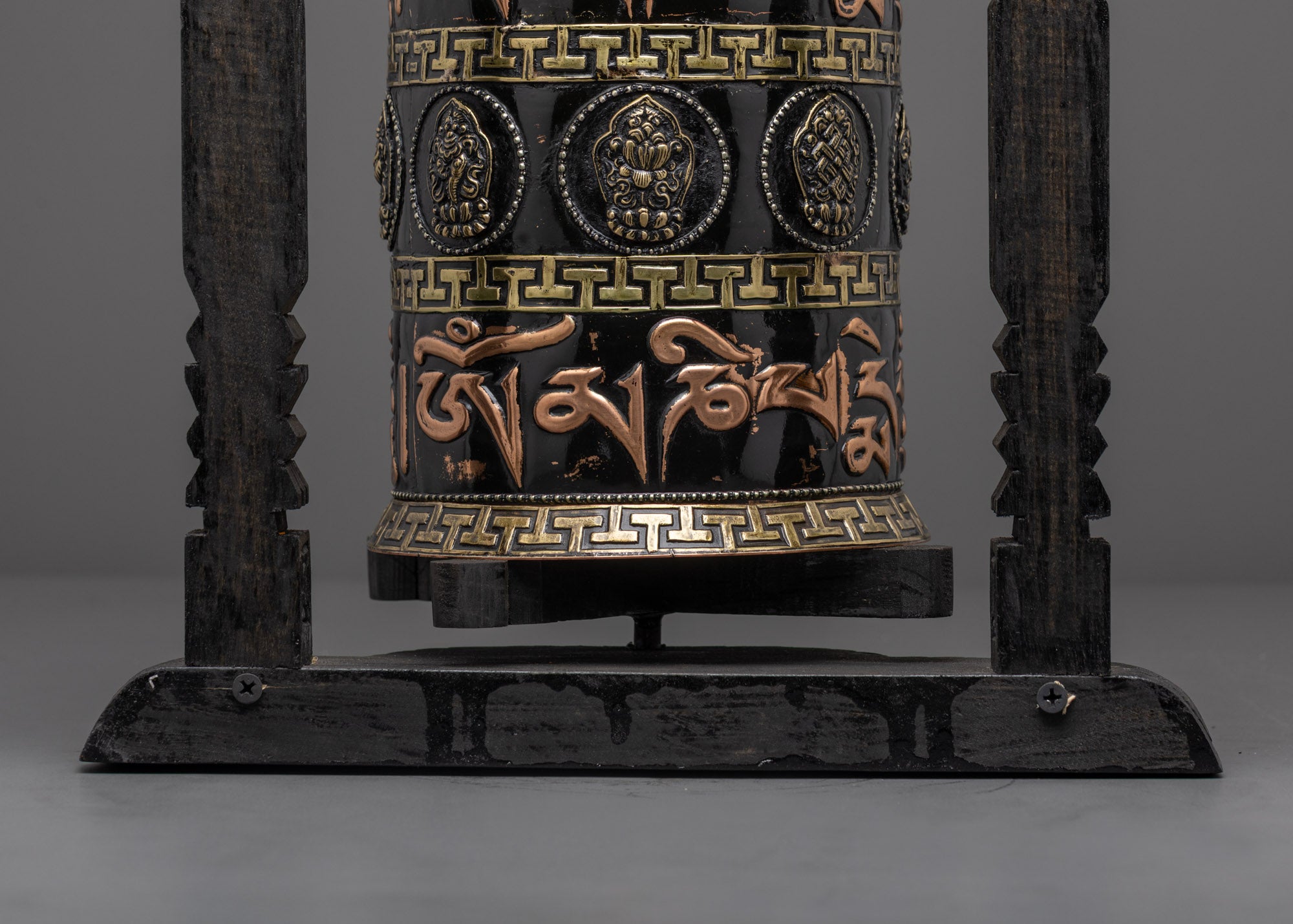 Classic Prayer Wheel | Expert Craftsmanship for Home or Shrine