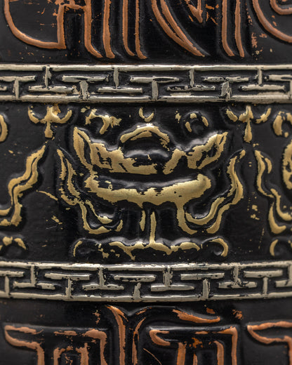 Decorative Buddhist Prayer Wheel | Mantra Spinner for Meditation