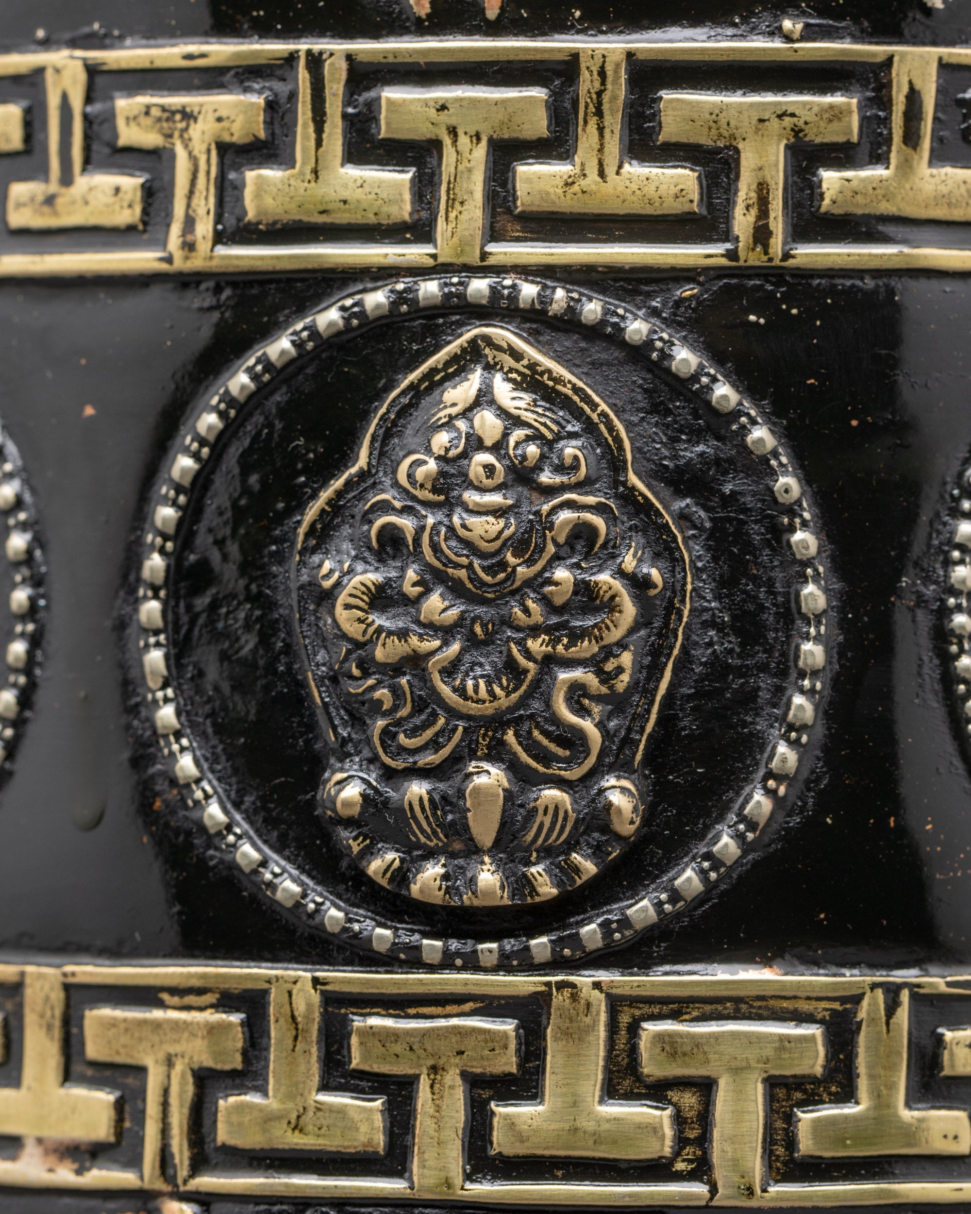 Classic Prayer Wheel | Expert Craftsmanship for Home or Shrine