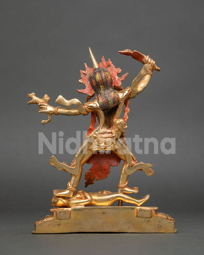 Rahula Buddhist Sculpture Set | Traditional Nepalese Art