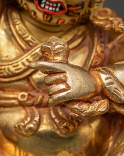 Rahula Buddhist Sculpture Set | Traditional Nepalese Art