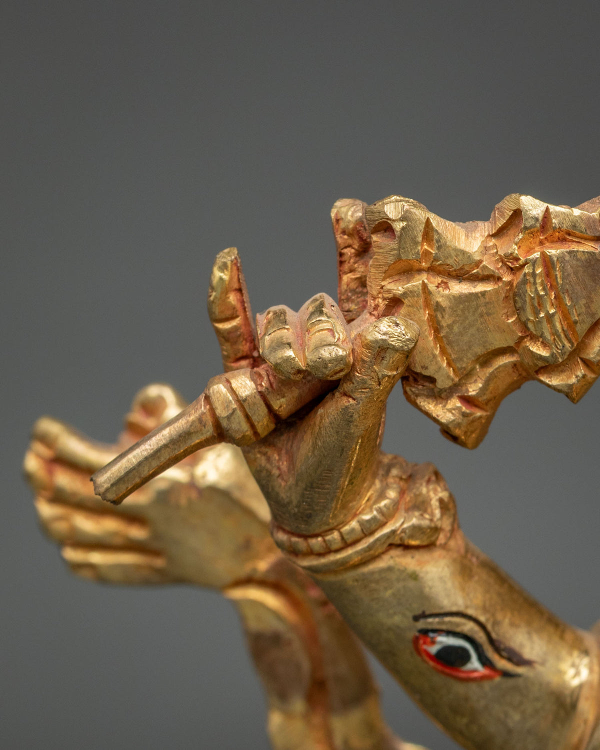 Rahula Buddhist Sculpture Set | Traditional Nepalese Art