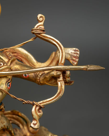 Rahula Buddhist Sculpture Set | Traditional Nepalese Art