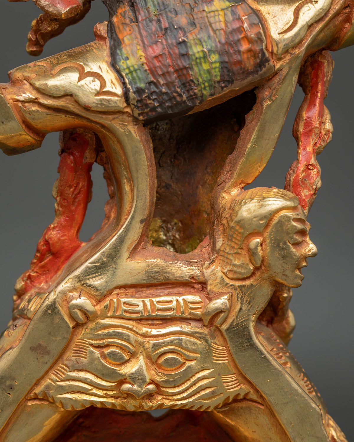 Rahula Buddhist Sculpture Set | Traditional Nepalese Art