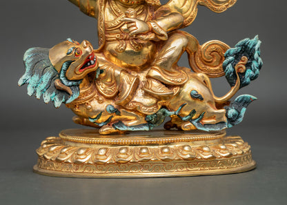 Rahula Buddhist Sculpture Set | Traditional Nepalese Art