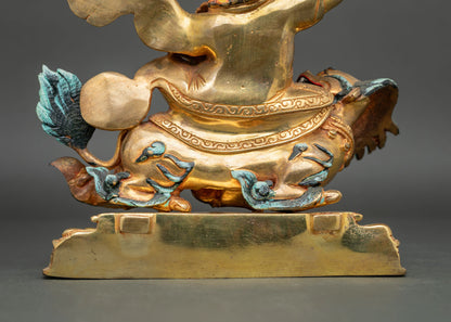Rahula Buddhist Sculpture Set | Traditional Nepalese Art