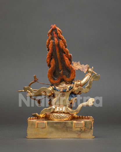 Rahula Buddhist Sculpture Set | Traditional Nepalese Art