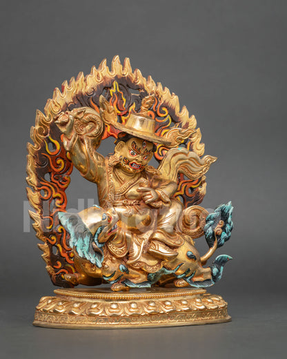 Rahula Buddhist Sculpture Set | Traditional Nepalese Art
