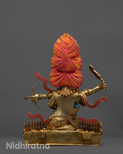 Handcrafted Rahula Sculpture | Spiritual Buddhist Art for Sacred Space