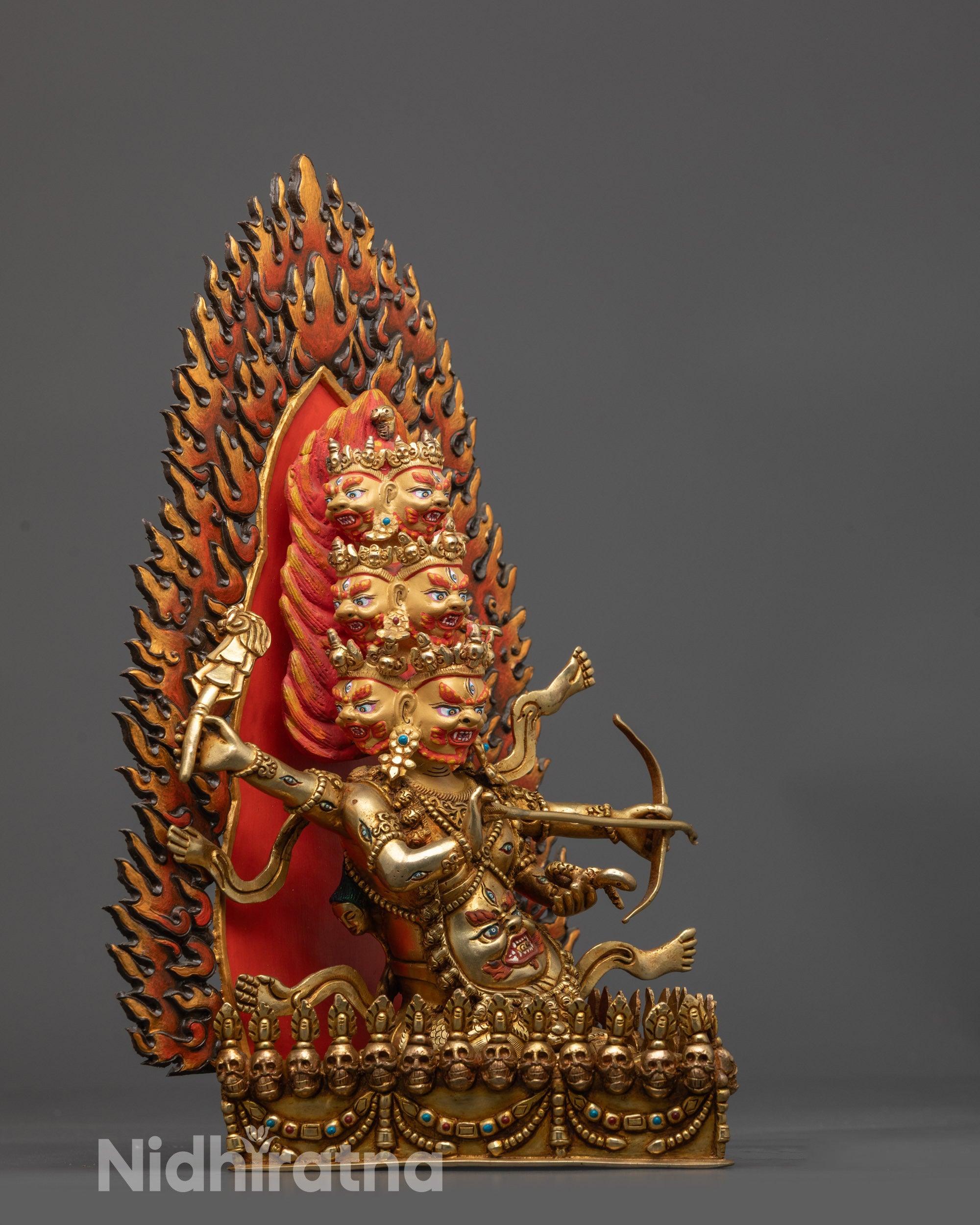 Handcrafted Rahula Sculpture | Spiritual Buddhist Art for Sacred Space