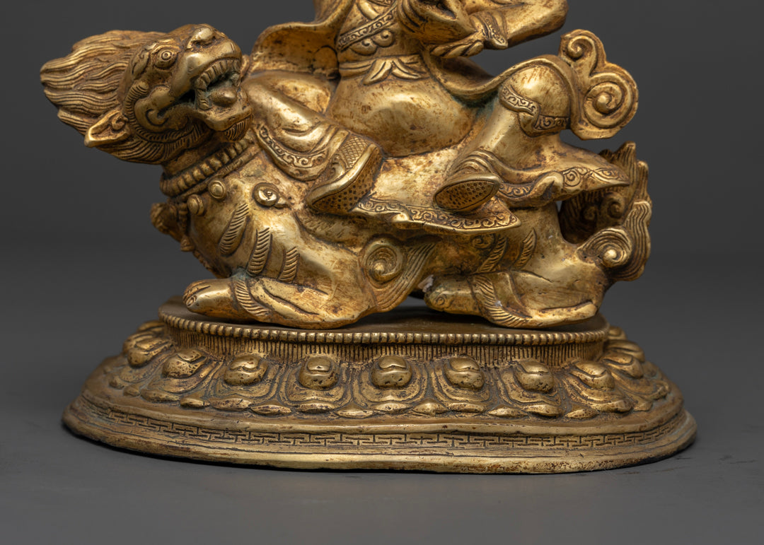 Dorje Legpa Statue | Hand-Carved Buddhist Sculpture