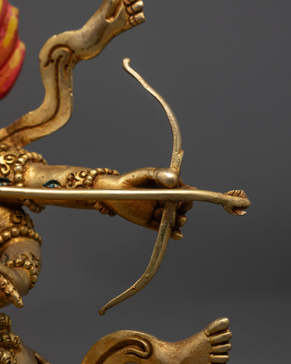 Handcrafted Rahula Sculpture | Spiritual Buddhist Art for Sacred Space