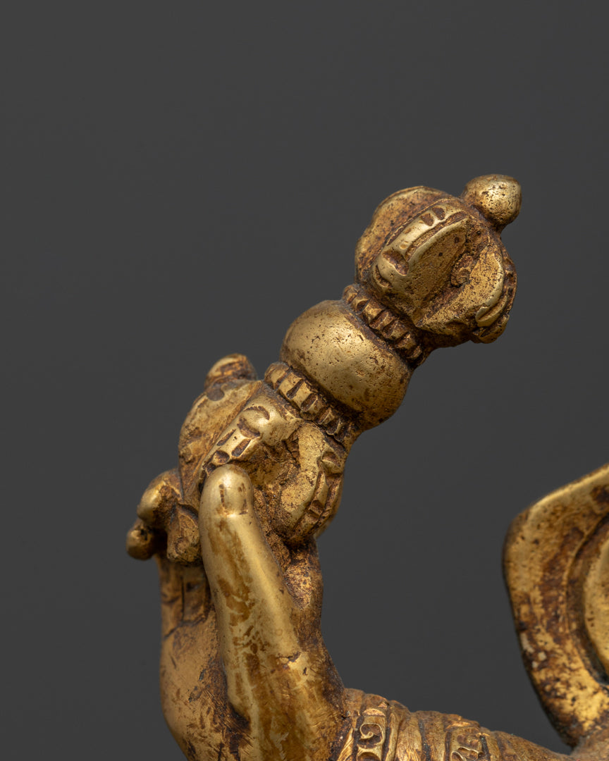 Dorje Legpa Statue | Hand-Carved Buddhist Sculpture