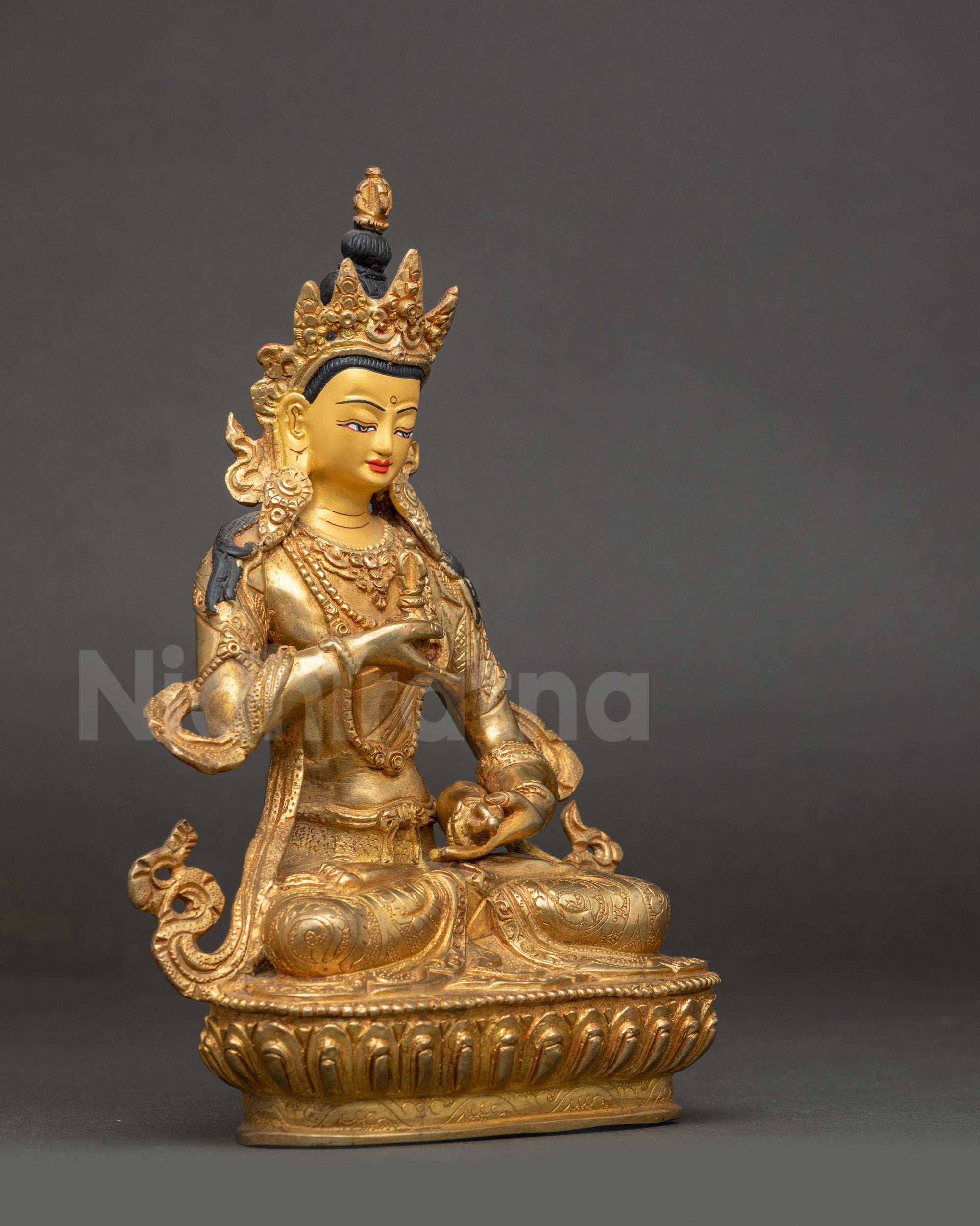 Right profile of Dorje Sempa Buddha for mantra practice and purification