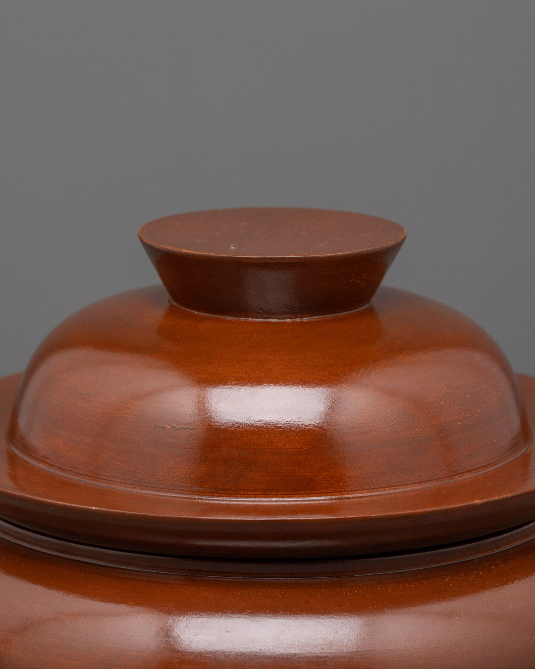 Dark Brown Tibetan Plain Paru