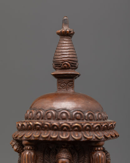 Traditional Buddhist Stupa | Handcrafted Buddhist Symbol