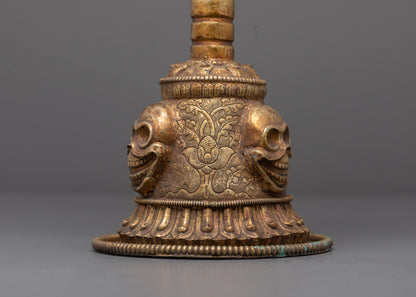 Sacred Citipati Skull Set | Handcrafted Buddhist Ritual Figures