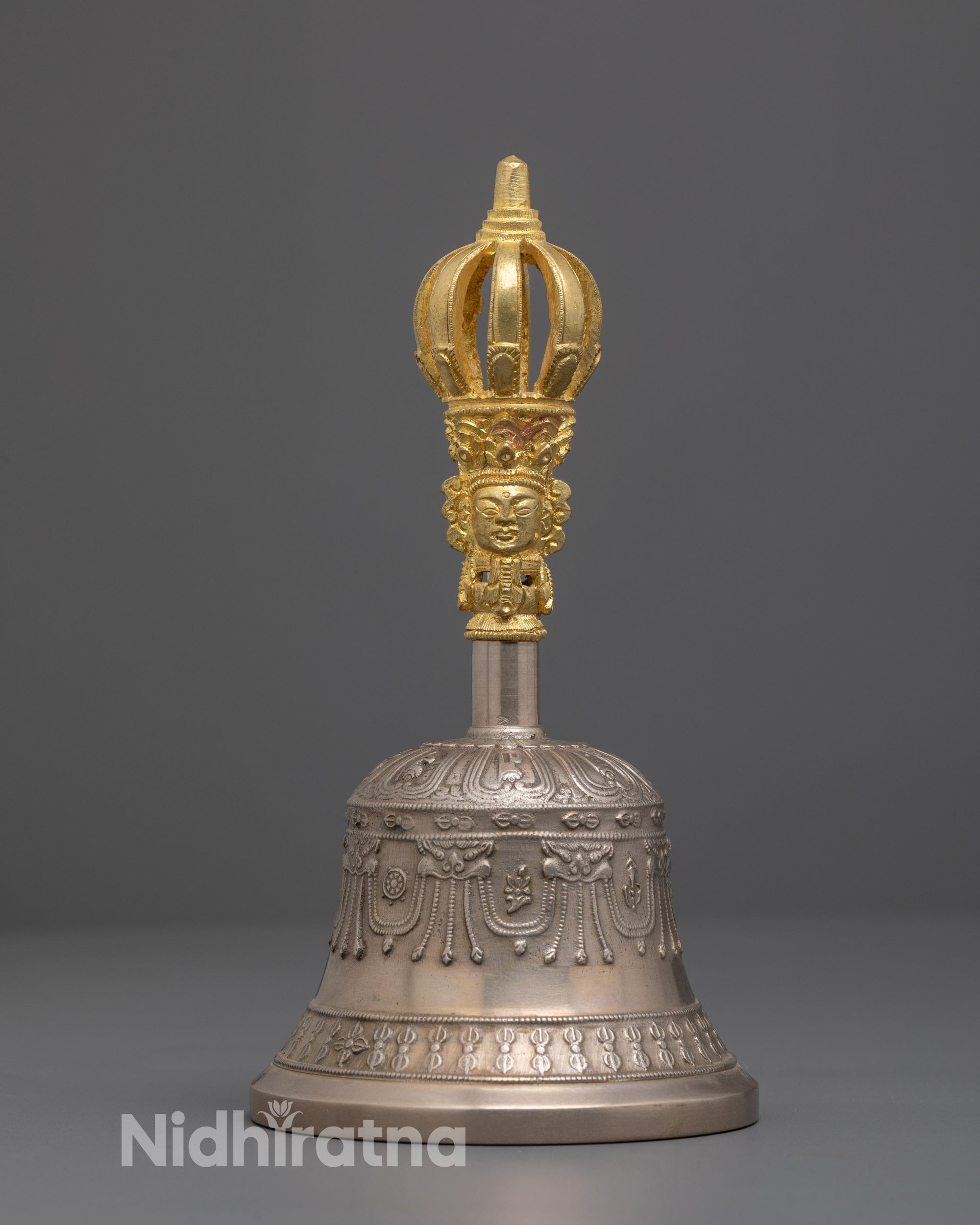 Handmade Dorje & Bell from Nepal | Spiritual Implements for Rituals