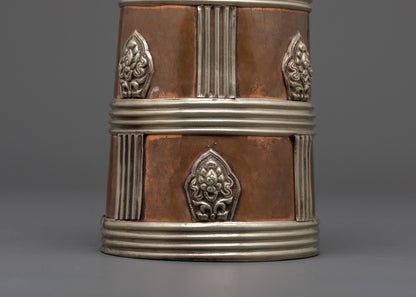 Artisan Copper Theki | Traditional Nepali Utensil