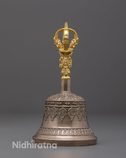 Buy Handcrafted Vajra and Bell Set for Tibetan Buddhist Rituals