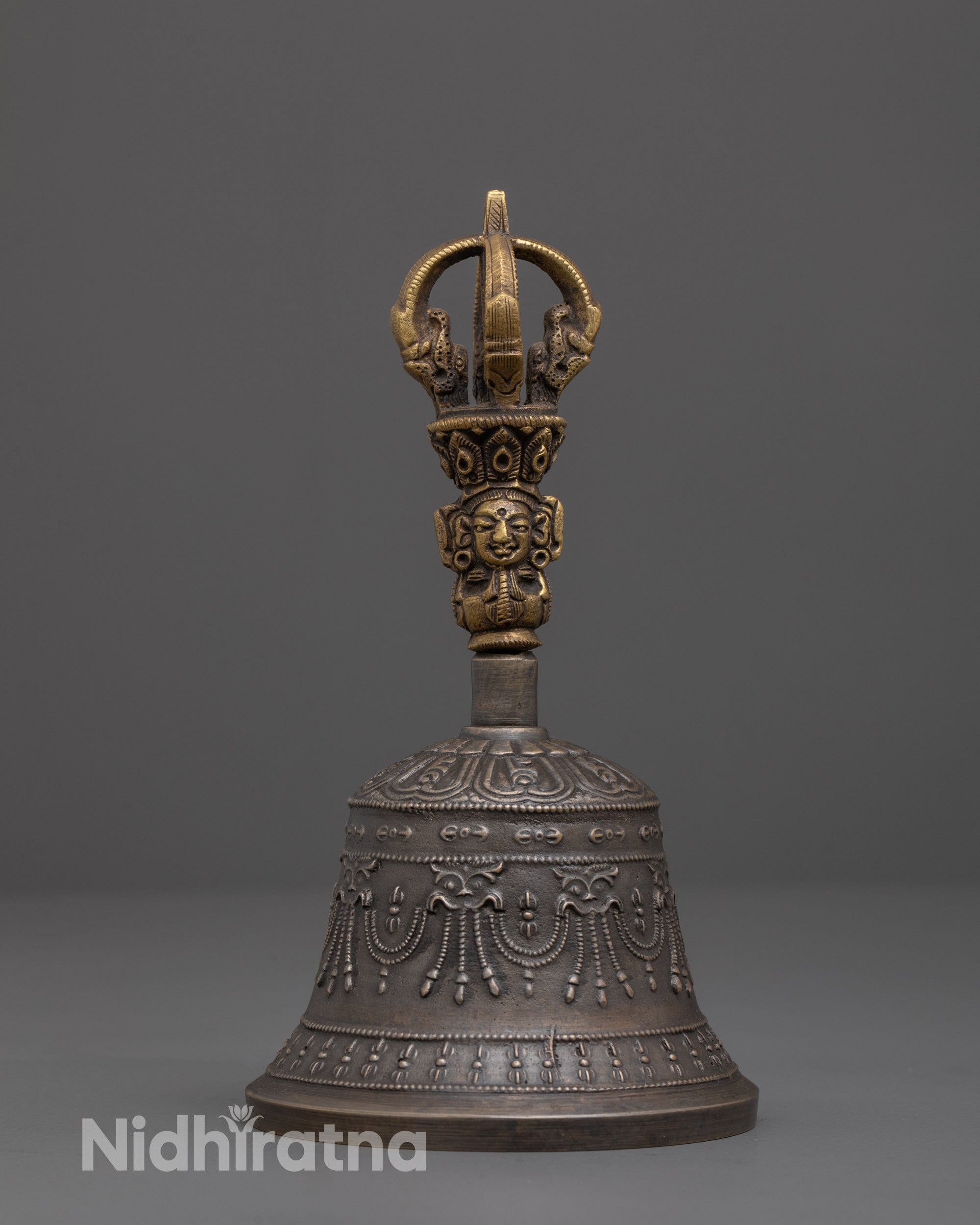 Handcrafted Vajra and Bell Set | Sacred Tibetan Ritual Instruments