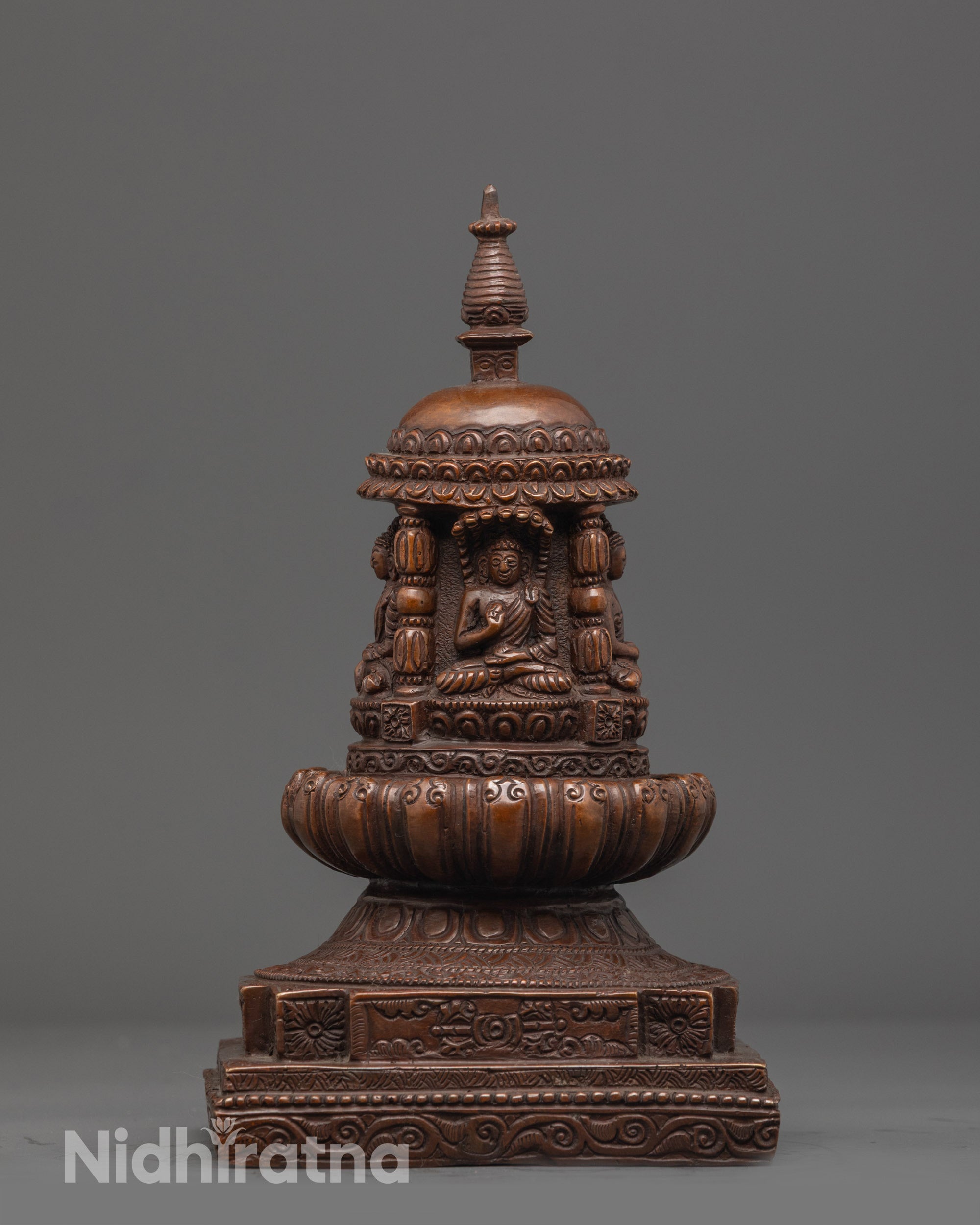 Traditional Buddhist Stupa | Handcrafted Buddhist Symbol
