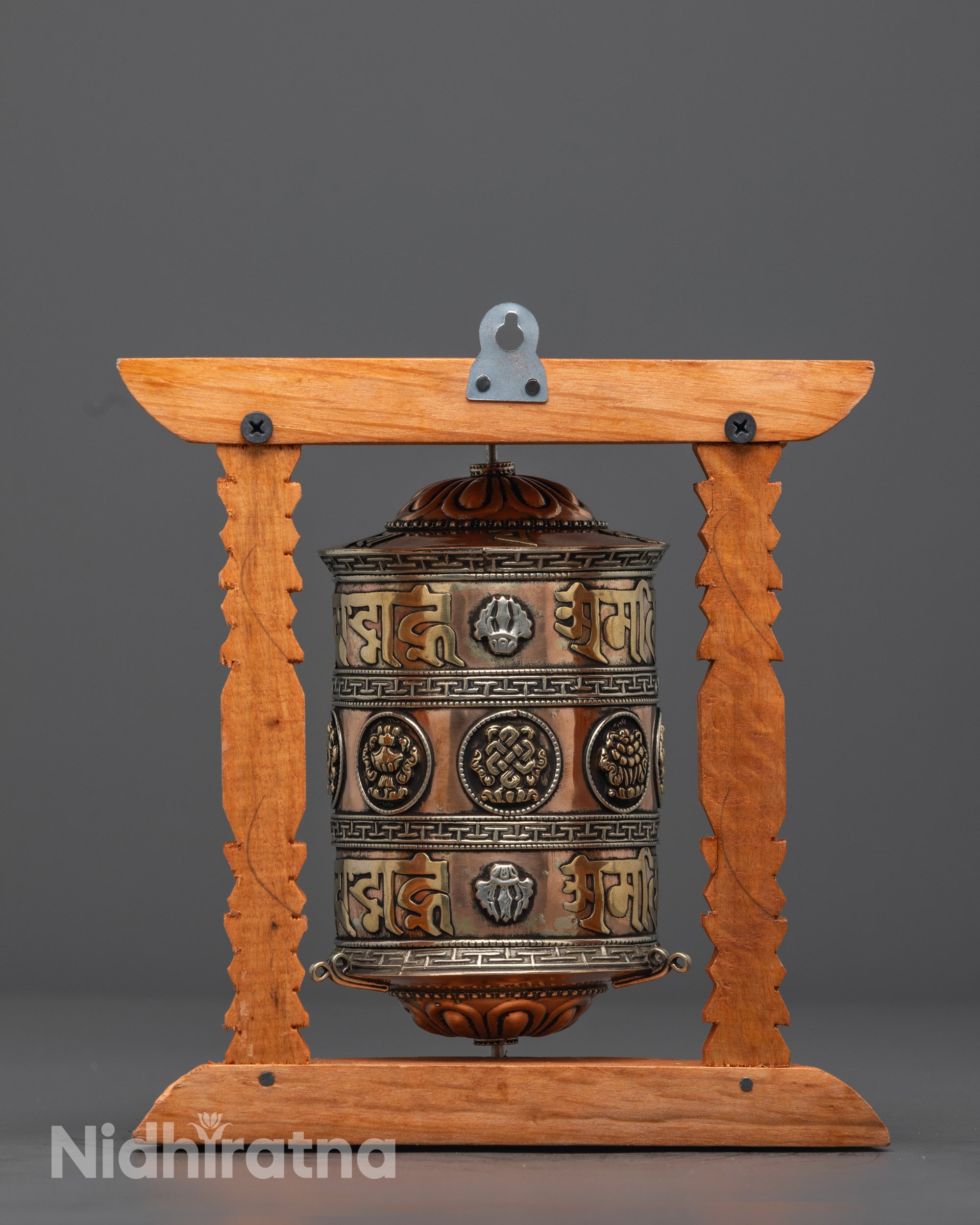 Mantra Prayer Wheel | Sacred Buddhist Spiritual Spinner Wheel