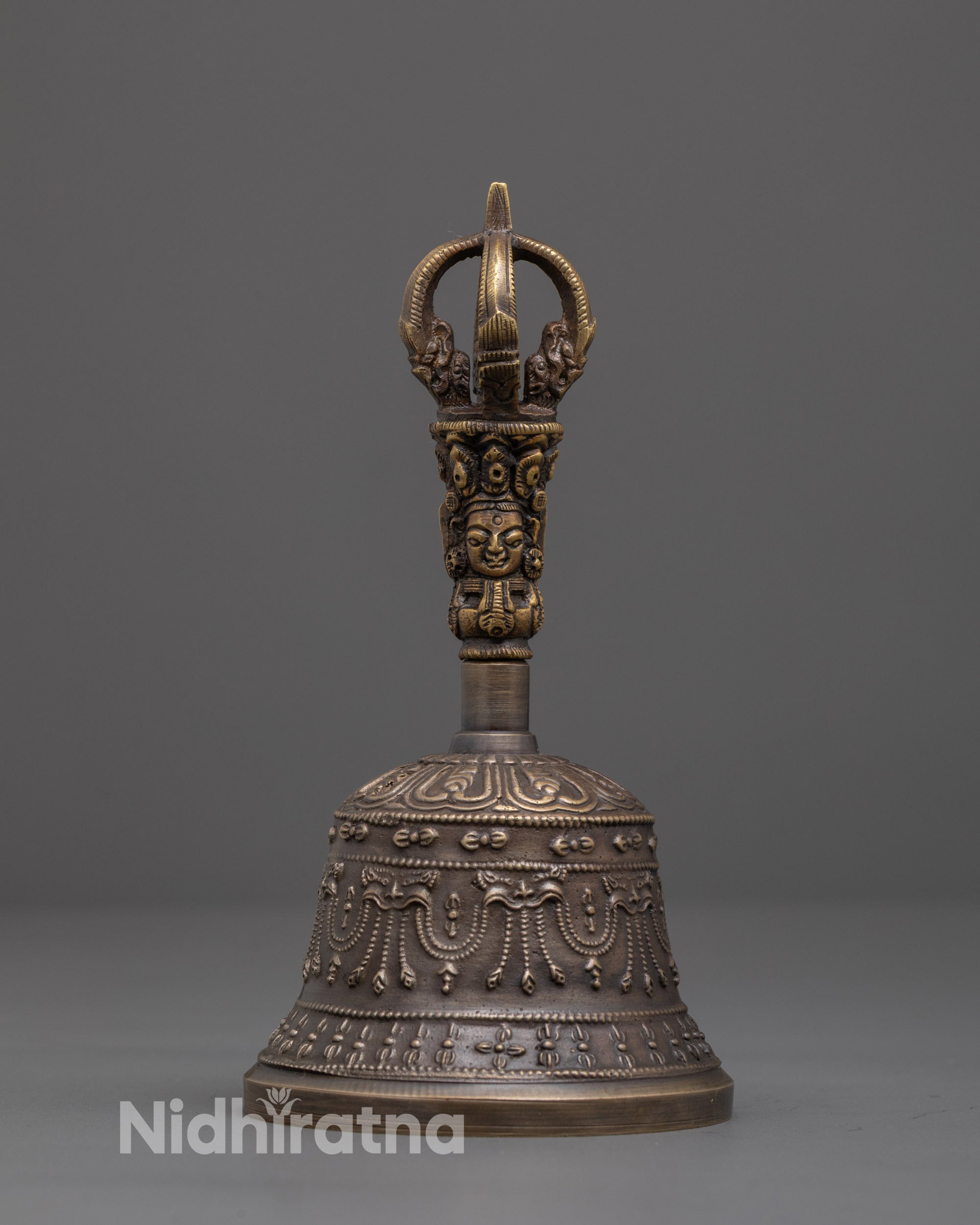 Ritual Vajra and Bell Set | Buddhist Instruments for Ceremonies