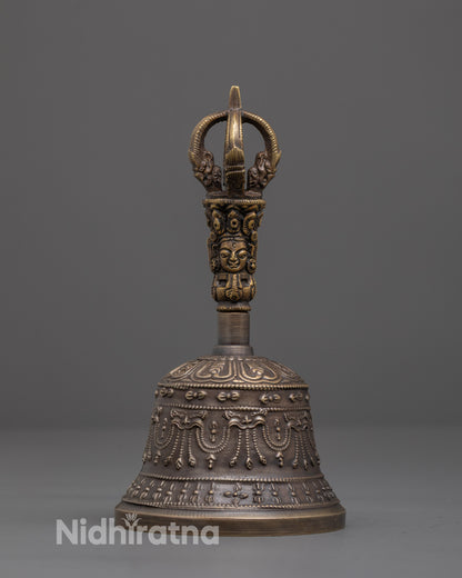 Ritual Vajra and Bell Set | Buddhist Instruments for Ceremonies