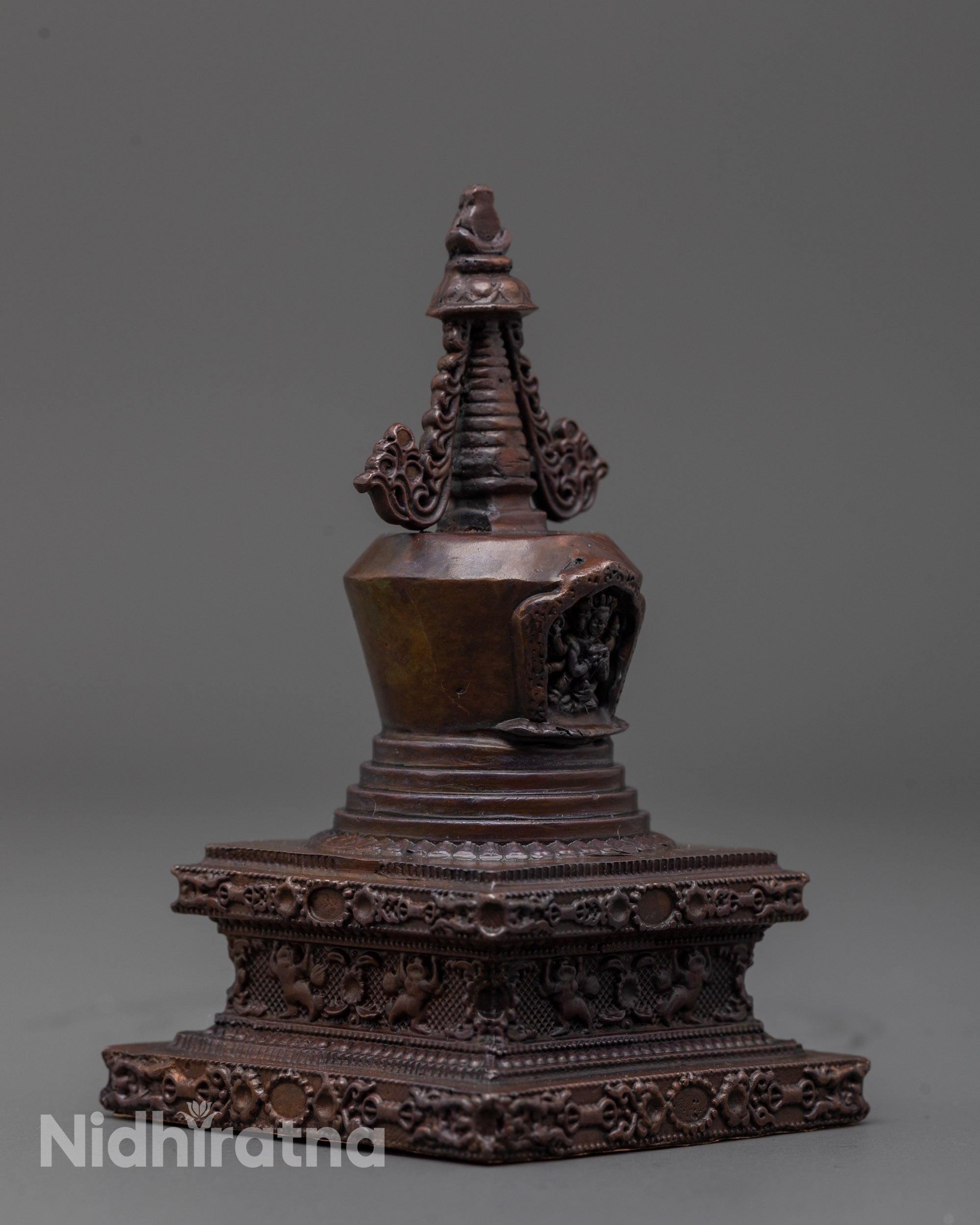 Nepalese Namgyalma Stupa | Lost Wax Crafted Tibetan Religious