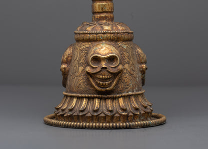 Sacred Citipati Skull Set | Handcrafted Buddhist Ritual Figures