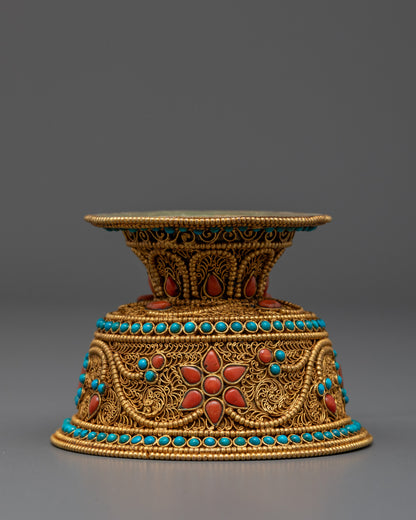 Himalayan Water Offering Bowls | Perfect for Buddhist Ceremonies