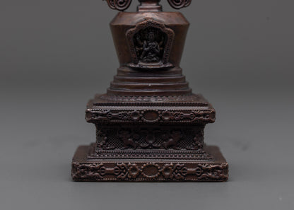 Nepalese Namgyalma Stupa | Lost Wax Crafted Tibetan Religious