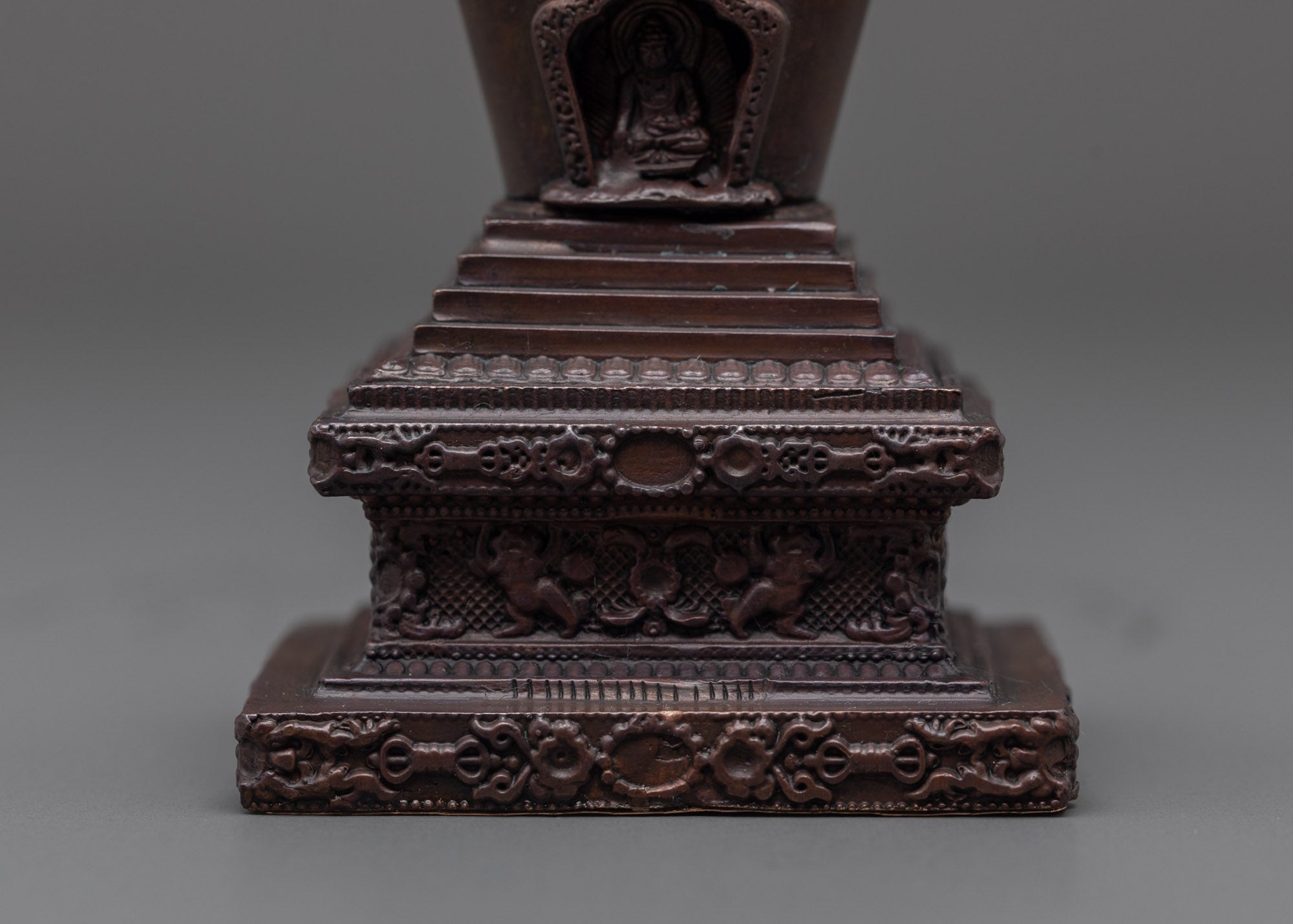 Shakyamuni Buddha Stupa | Handcrafted Nepalese Buddhist Stupa