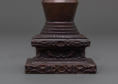 Nepalese Namgyalma Stupa | Lost Wax Crafted Tibetan Religious