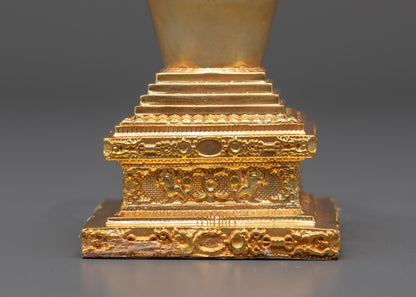 Shakyamuni Buddha Stupa | Meditation Room Temple Decor