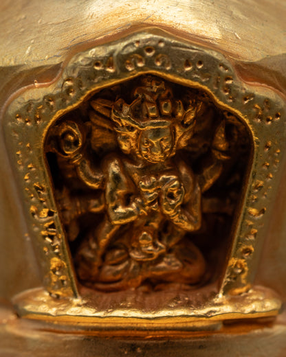 24k Gold Plated Namgyalma Stupa from Nepal