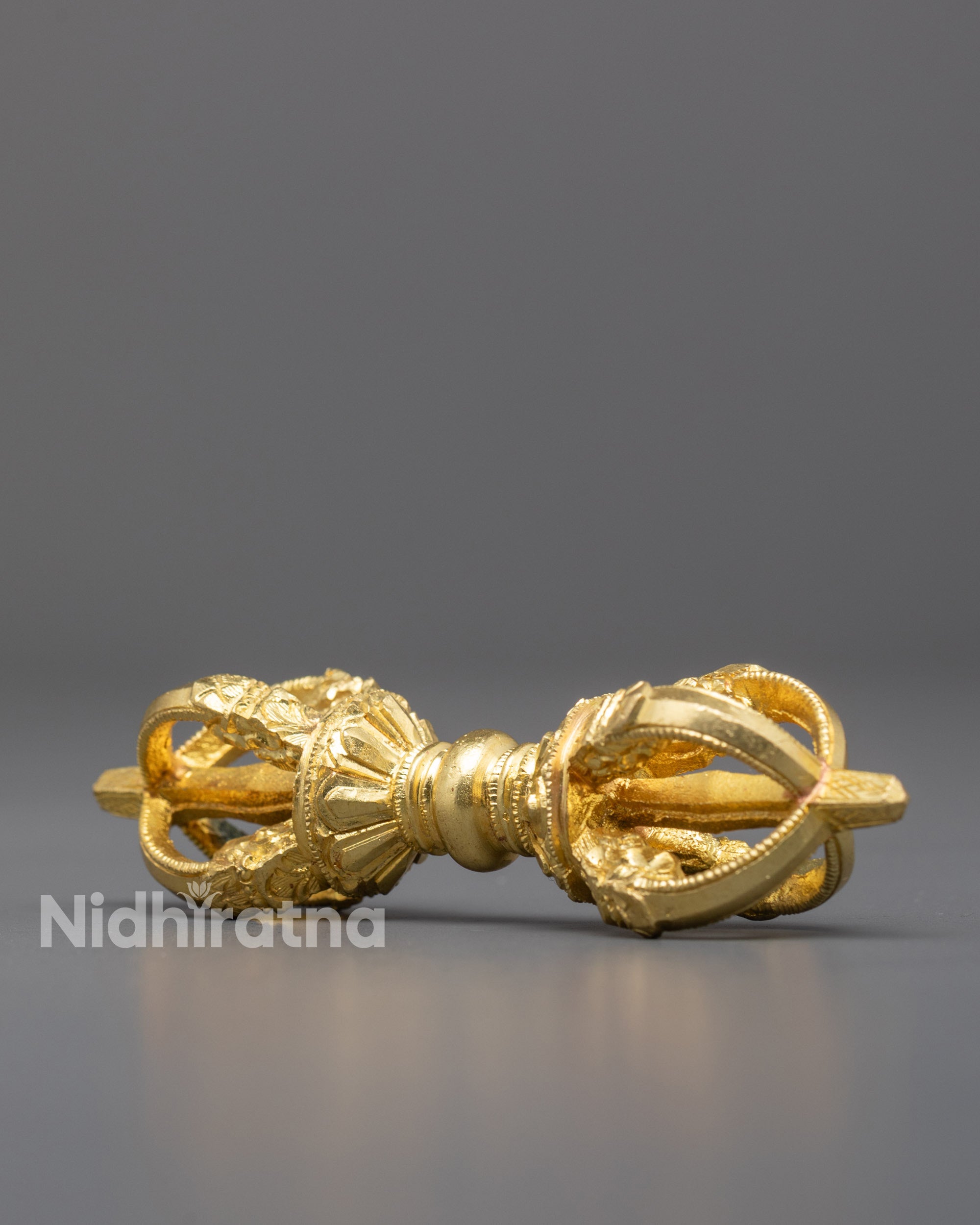 Buddhist Thunderbolt and Prayer Bell | Handmade Ritual Tools Set